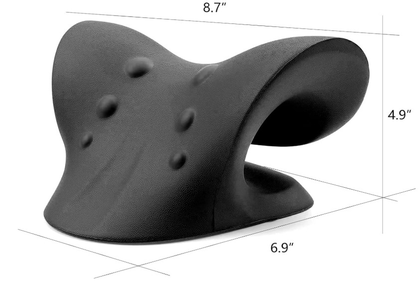 Neck & Shoulder Relaxer Cervical Traction Pillow for Spine Alignment & Pain…