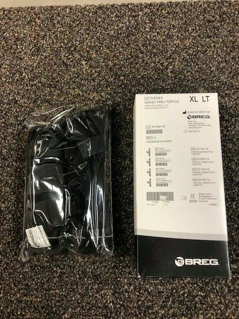Breg Wrist Pro Brace With Thumb Spica Xtra Large Left, other sizes available