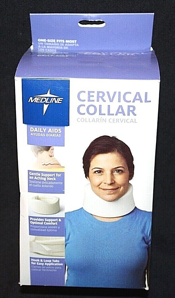 Medline Daily Aids White Cervical Collar
