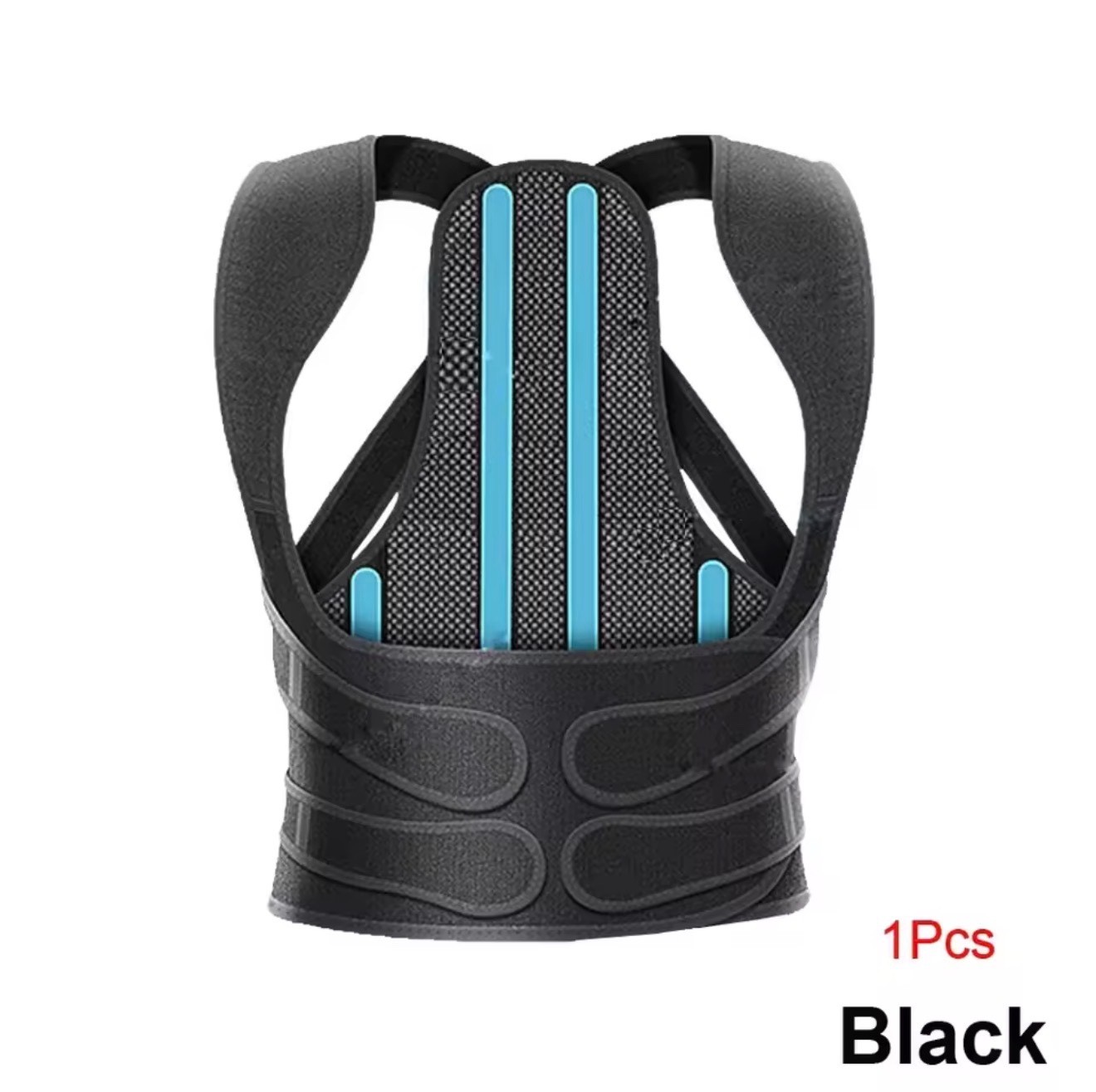 Adjustable Posture Corrector Low Back Support Shoulder Brace Belt for Men Women