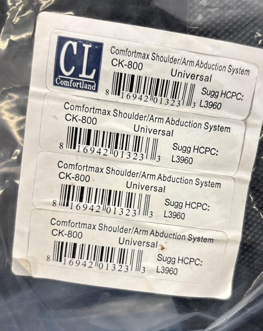 NOS Comfortmax Shoulder/Arm Abduction System CK-800 Universal