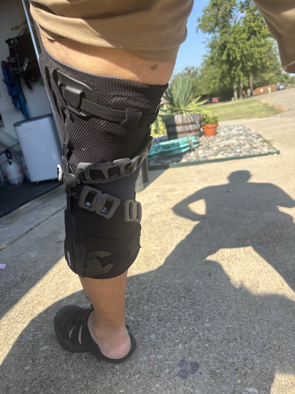 Bauerfeind GenuTrain OA Size 3 Knee Brace Support Left Medial Right Lateral