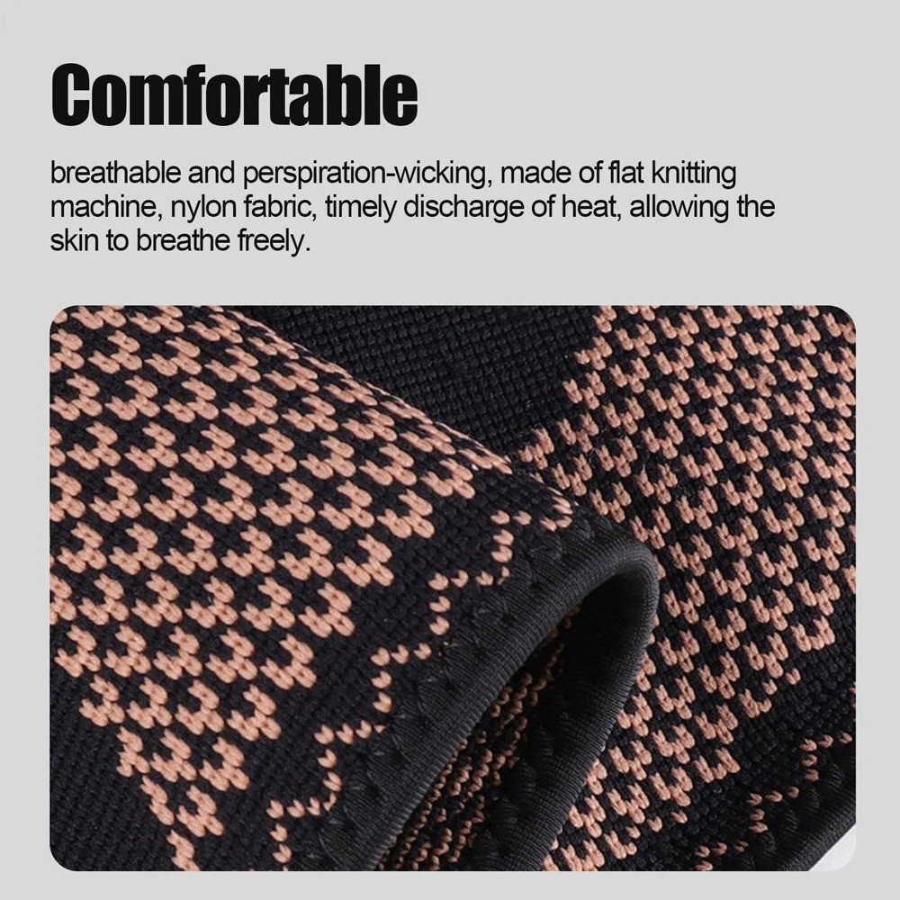 Waist Support Brace Belt Copper Lumbar Adjustable Low Back Pain Relief Men Women