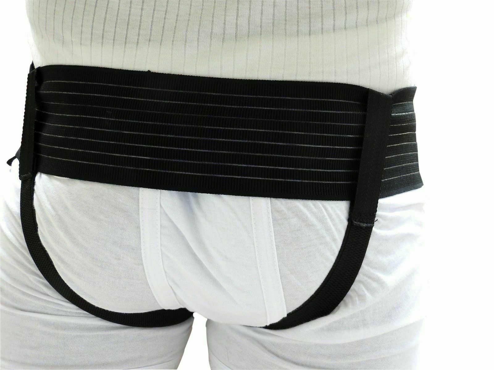 Inguinal Hernia Support Belt_With Adjustable Elastic & Double Truss Brace Pad-US