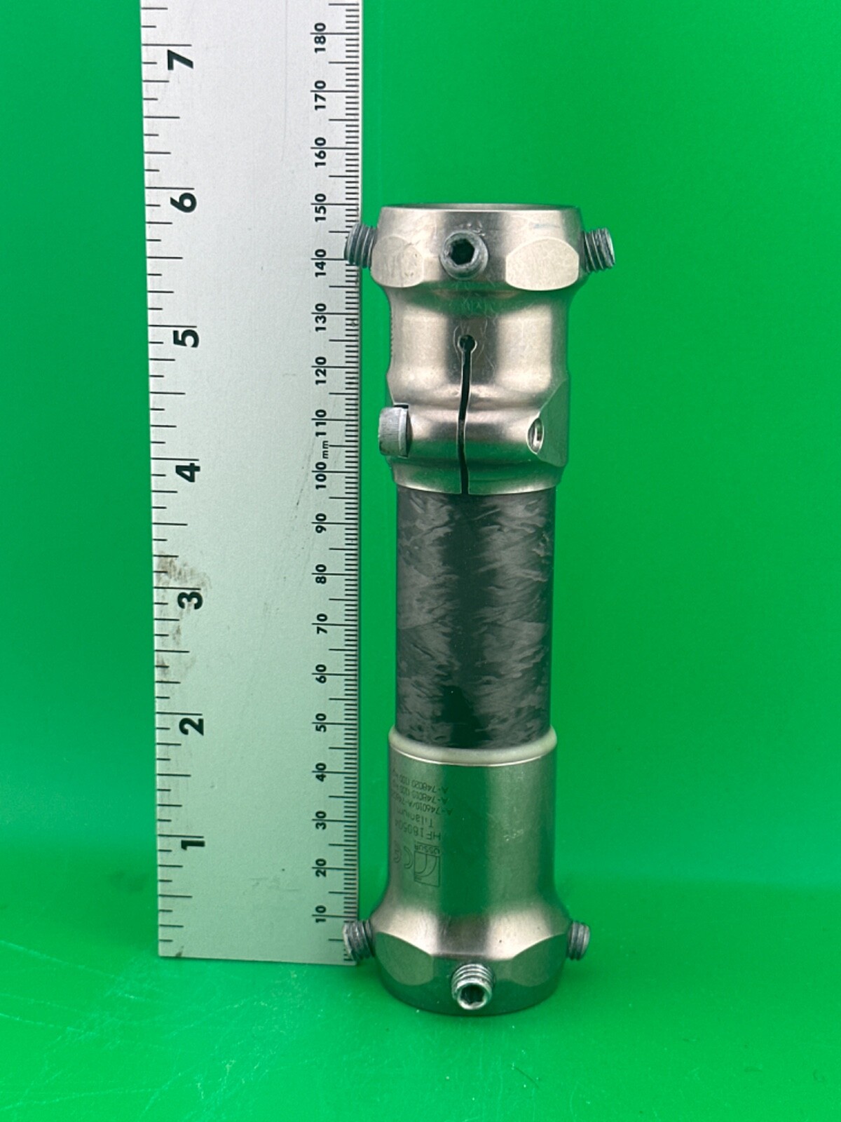 Ossur prosthetic Tube clamp & carbon pylon w/ glue female 30mm parts