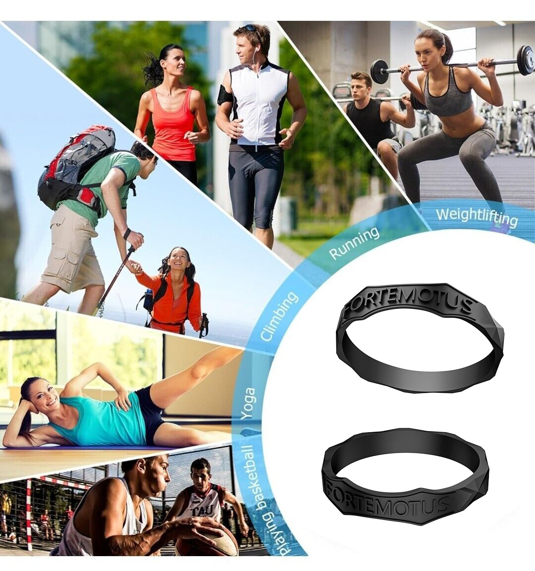 Knee Strap Patella Support Pain Relief Stabilizer Tendonitis Jumpers Running