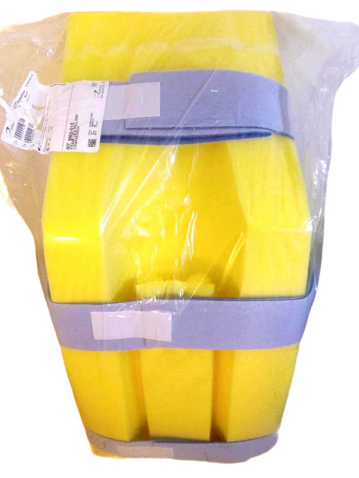 DeRoyal Memory Foam Leg Elevation Pillow Yellow M60-015 34x14x14 High Density