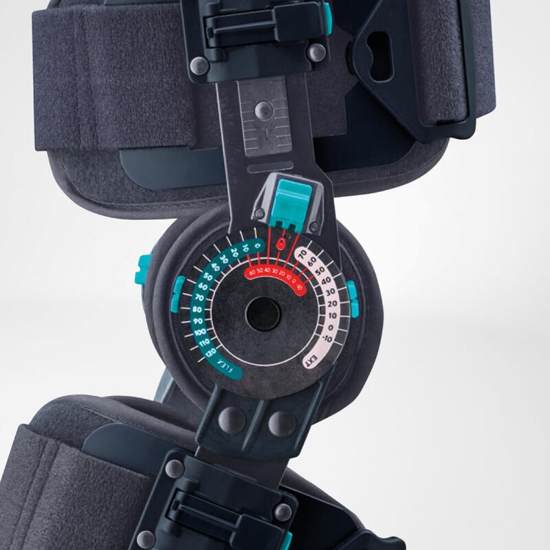Bauerfeind OrthoPrax Knee Post-OP Pro ROM Knee Brace – Adjustable Post-Surgery