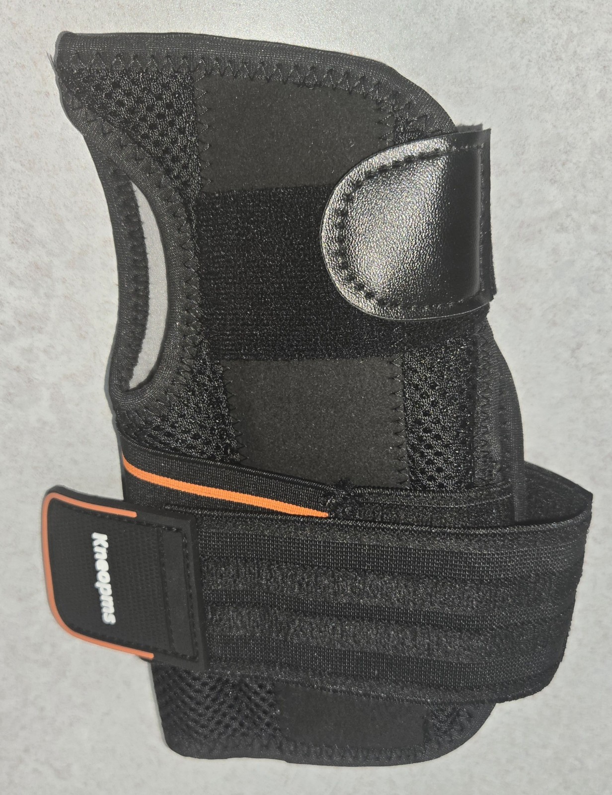 KNEOPMS Wrist Support Brace – Carpal Tunnel Black L/XL Left / Open Box