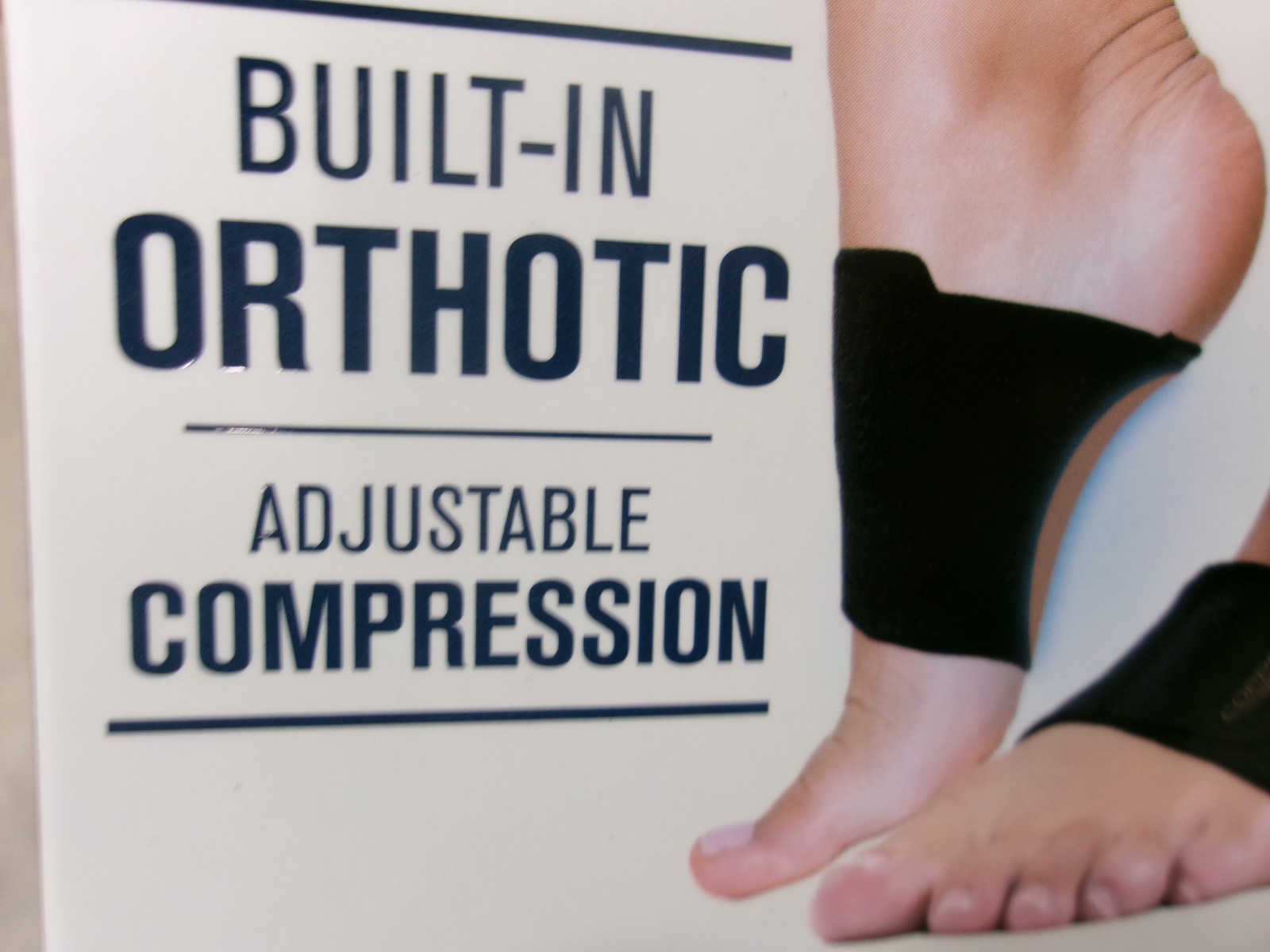 Copper Fit Health Unisex Arch Relief Plus with Built-In Orthotic Support