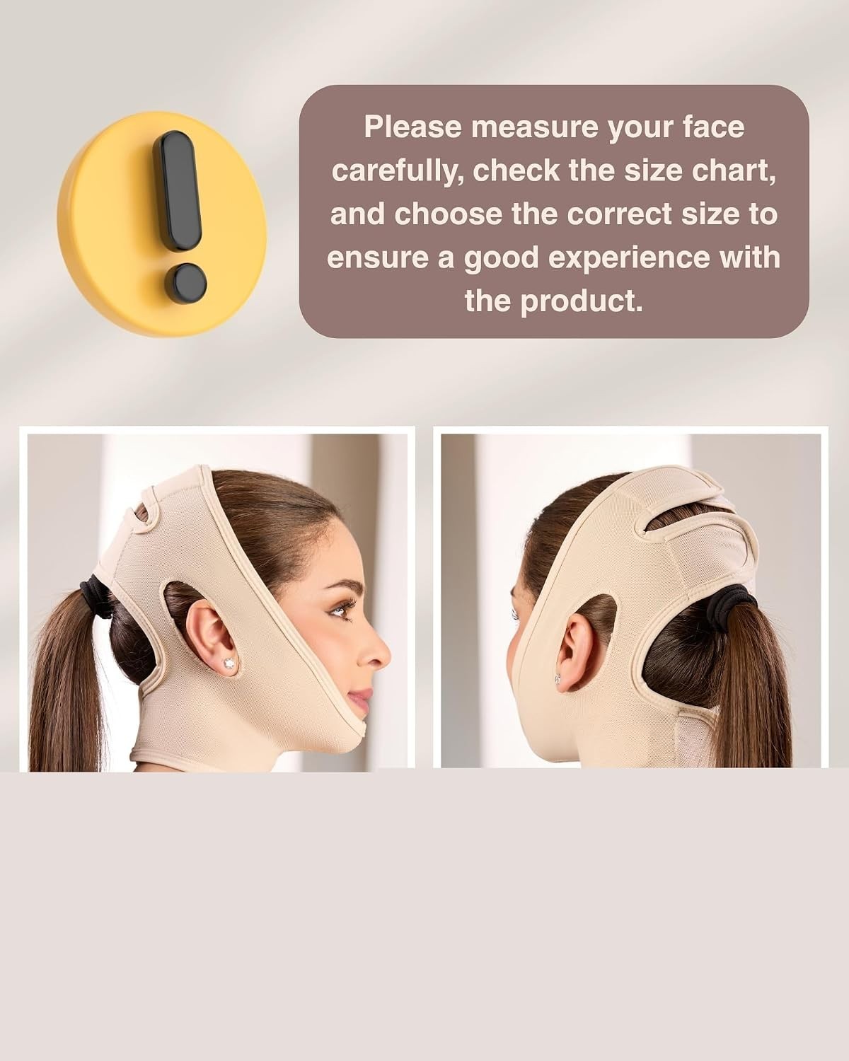 Adjustable Chin Compression – Risk-Free Return