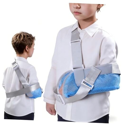 Arm Sling for Kids, Arm Brace with Support Plate, Arm Support Sling Small