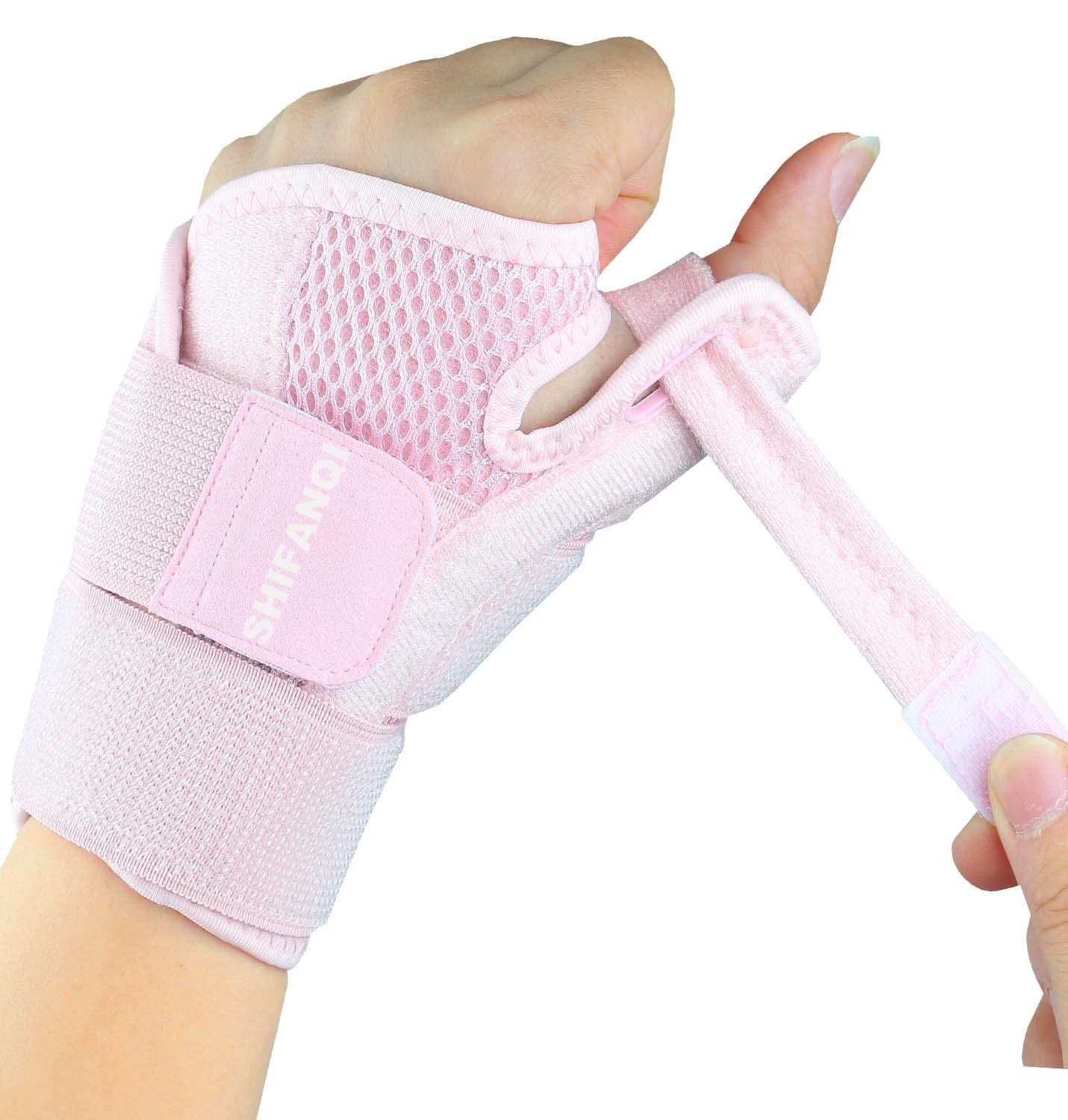 Trigger Thumb Splint for Left Right Hand,Thumb Spica Support Brace Wrist Stab…