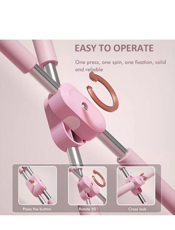 Posture Corrector Yoga Stick Stretching Tool Back Straightener Adjustable Length