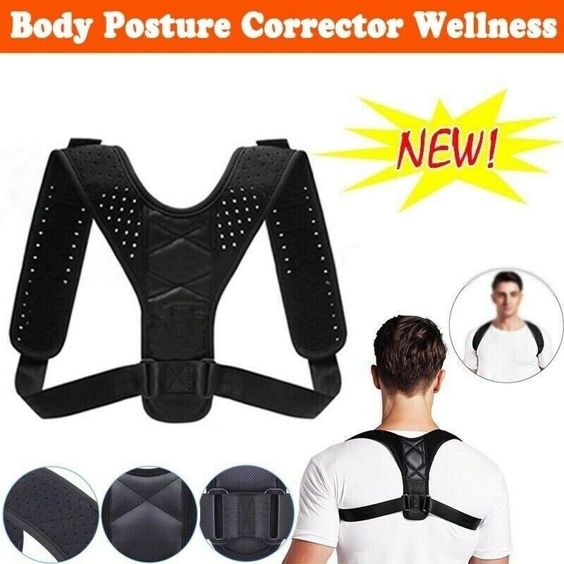 Corrector Posture – Support Invisible Back Orthotics Shoulder Brace Belt Spine
