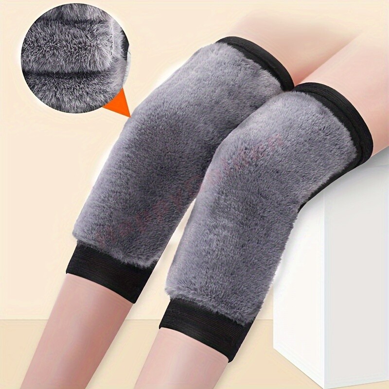 Winter Warm Knee Pads Women Men Elderly Cold Leg Arthritis Kneepad Knee Support
