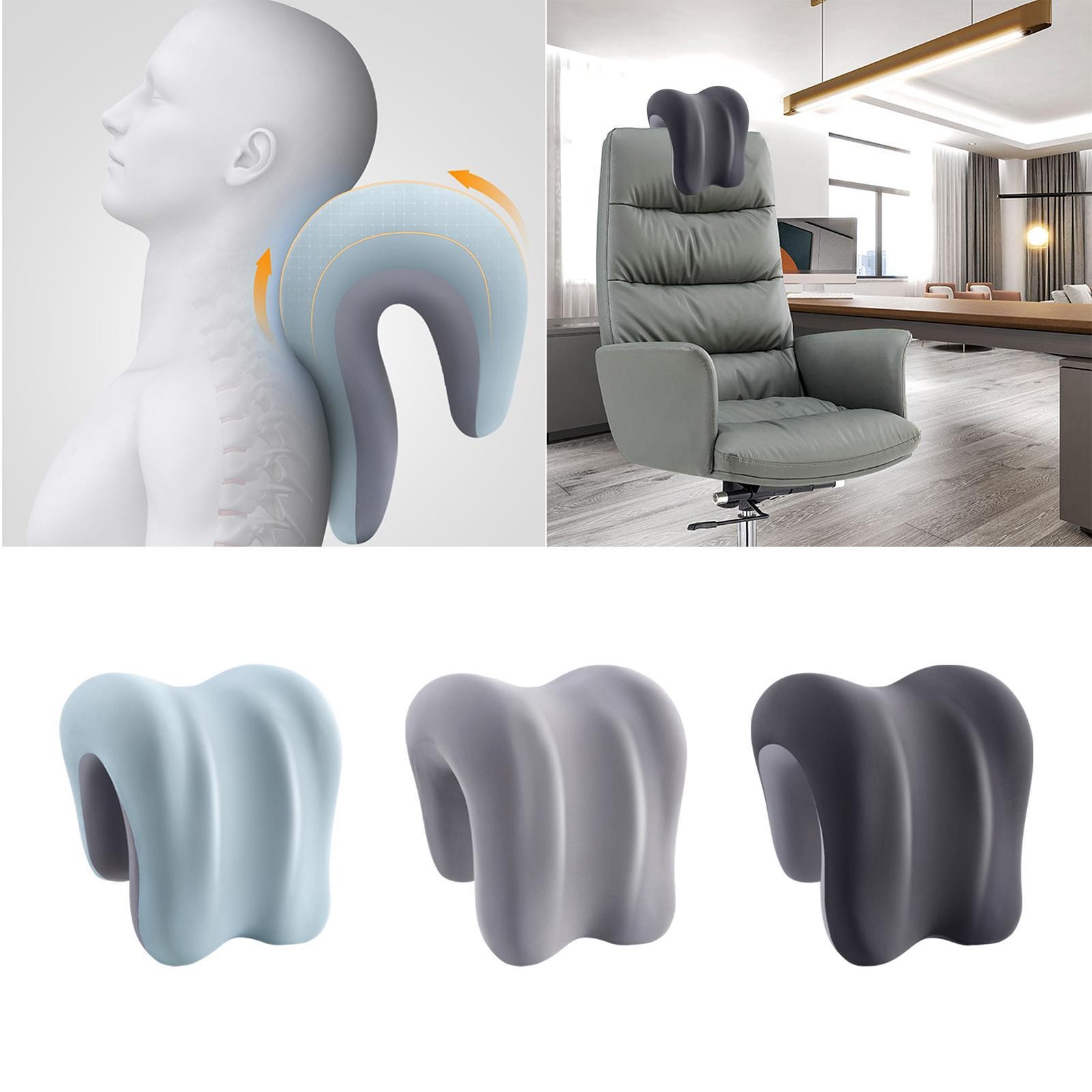 Neck Support Pillow for Adults Students Soft Office Chair Headrest Pillow