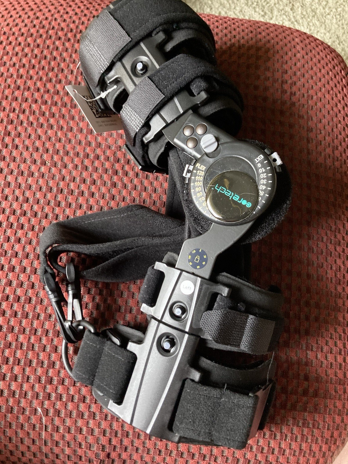 CoreTech ROM Left Elbow Brace Hinged Adjustable Stabilizer Splint NOB