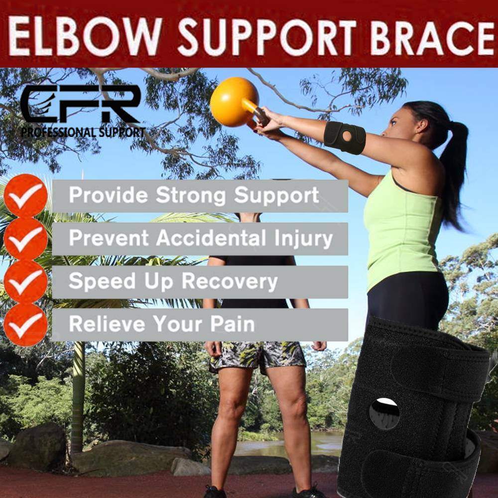 Tennis Elbow Brace Support Arthritis Tendonitis Arm Joint Pain Strap Band Wrap