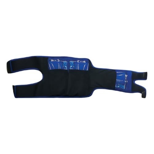 Knee Brace Ice Pack Wrap Compression Support for Pain Relief Swelling Adjustable