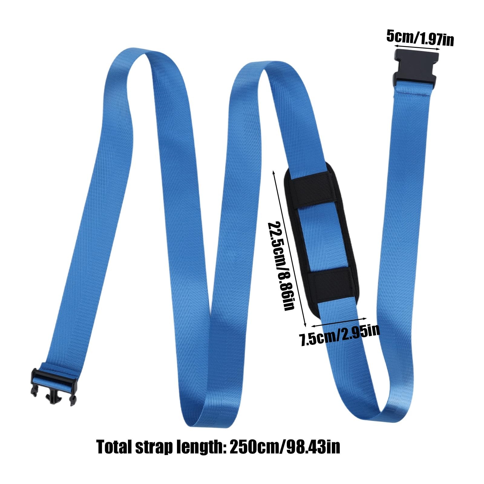 Mobilization Belt, Adjustable Physical Mobilization Band Pt Strap with Thick …
