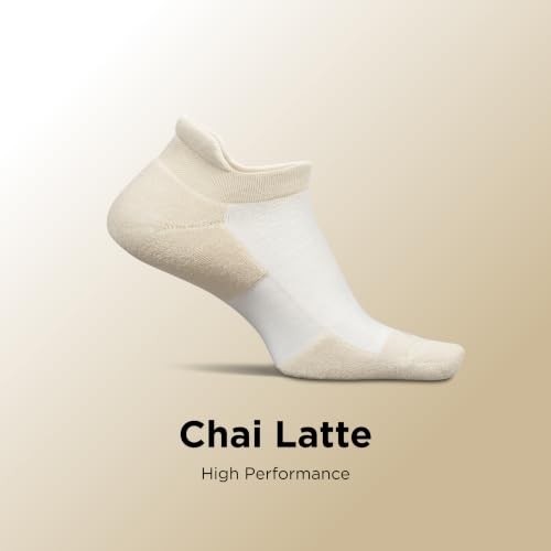 High Performance Max Cushion Ankle Sock – Tab Socks Large Chai Latte (1 Pair)