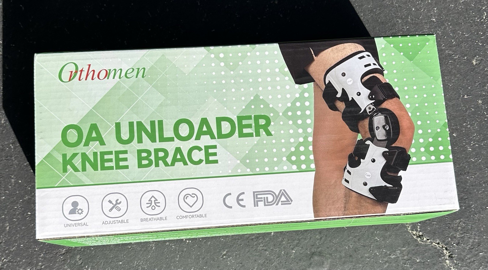 New Orthomen OA Unloader Knee Brace – Support for Arthritis Pain, Osteoarthritis