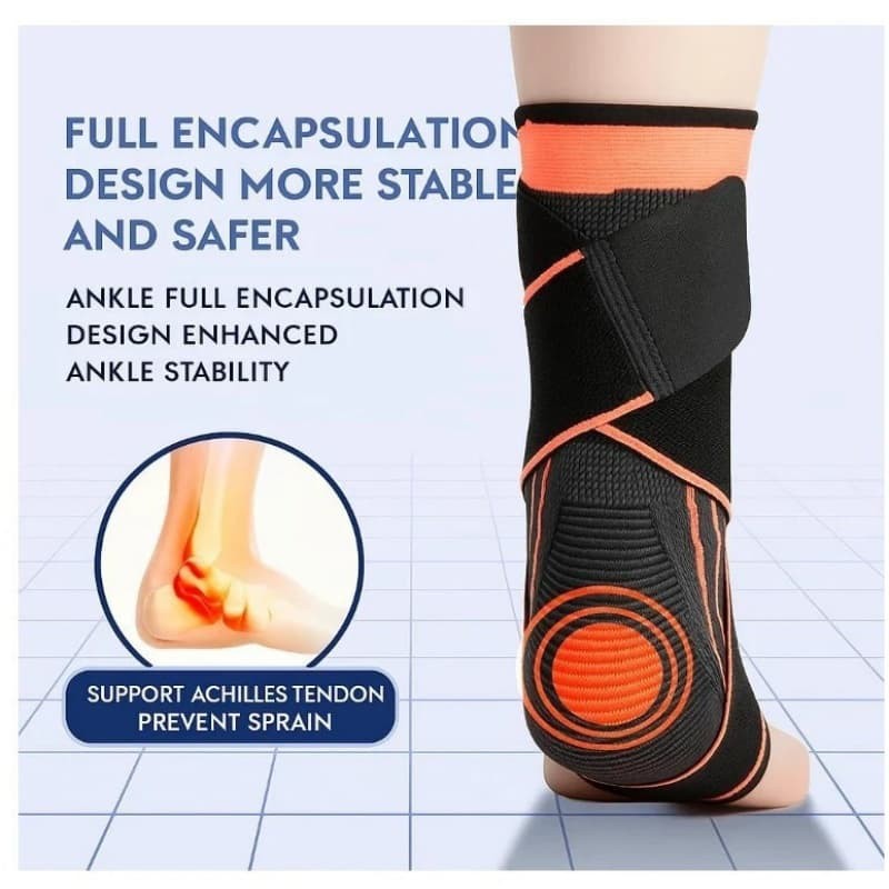 Recover X Foot Ankle Sleeve AsoIeo Ankle Brace Heel Wrap Outdoor Activities