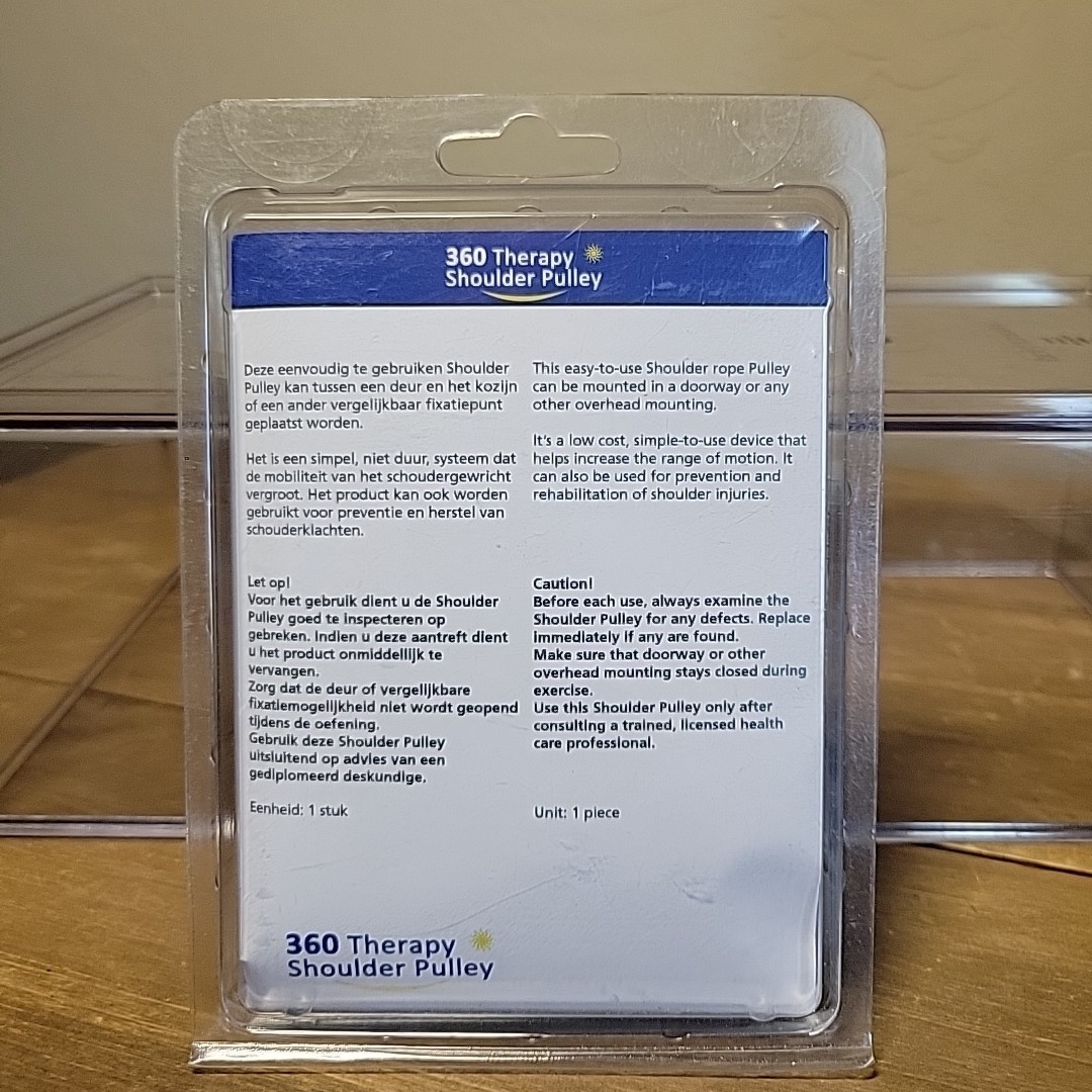360 Therapy Over the Door Shoulder Pulley for Physical Therapy – NIP