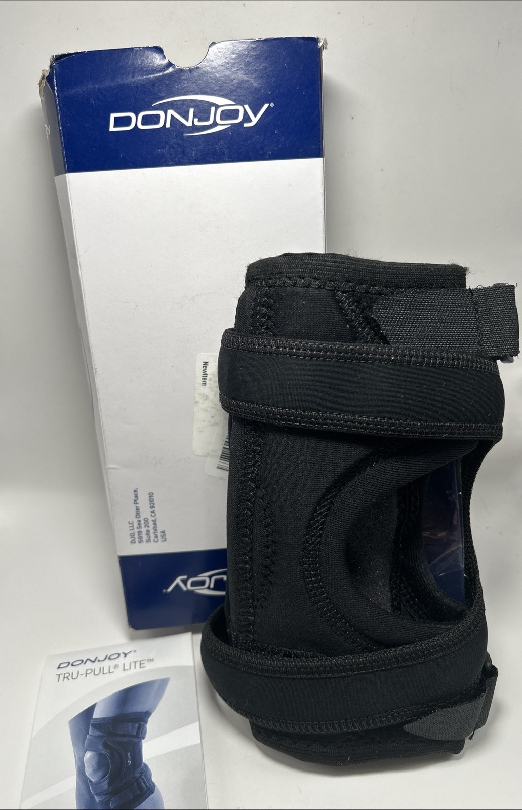 DonJoy Tru-Pull Lite Knee Support Brace Right Leg Medium 11-0260-3 Brand New