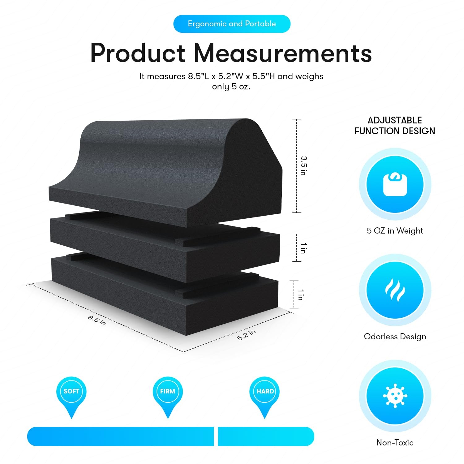 Cervical Traction Orthotic Chiropractic Neck Alignment Device for Spinal Curv…