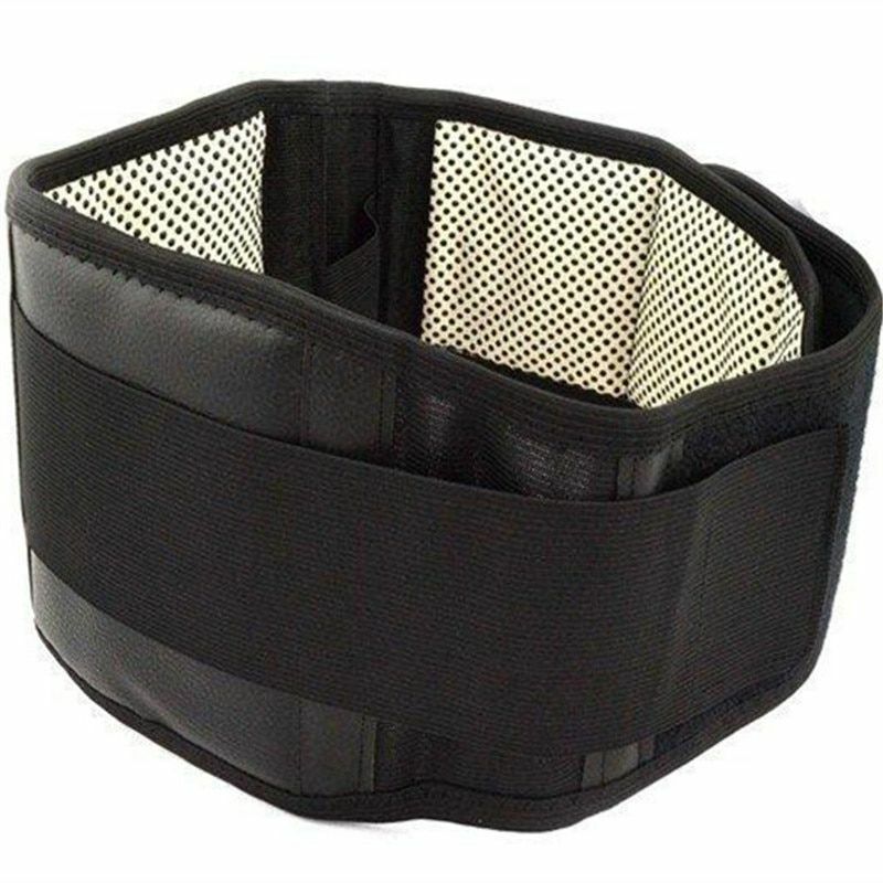Tourmaline Self Heating Magnetic Therapy Support Belt Lumbar Back Waist Brace