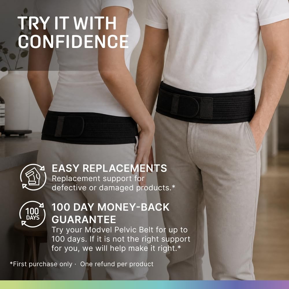 Pelvic Support Belt, Posture Corrector for Women & Men, Back Brace for Lower …