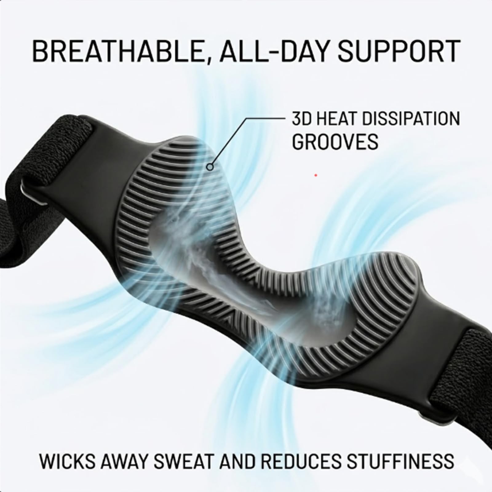 Stryde Precision Knee Strap – Premium Stryde Knee Strap with Silicone Lock-Po…
