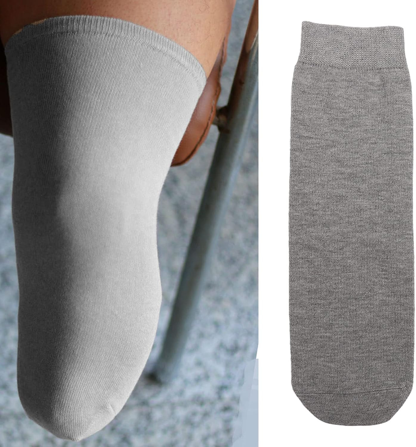5Pcs Prosthetic Limb Socks Soft Elastic Thickened Cotton Breathable Protectiv…