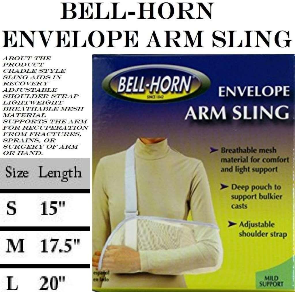 DJO Bell-Horn Envelope Arm Sling Medium 84125
