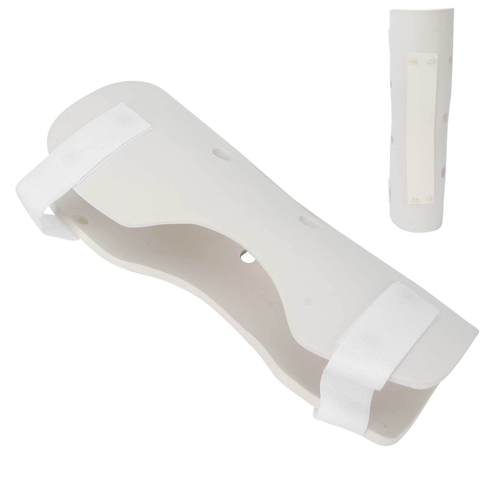 Knee Splint Knee Immobilizer Compression Sleeve Straight Leg Support Brace Left