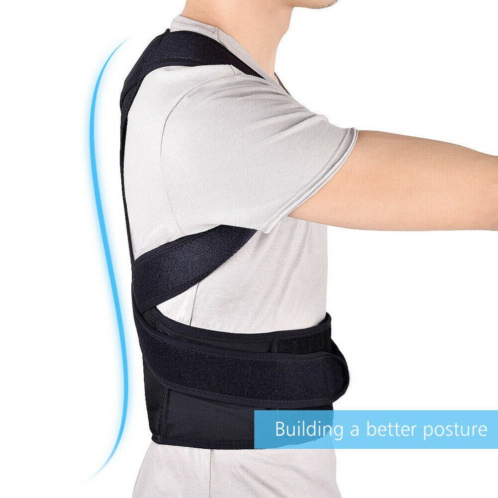 Back Posture Correction Shoulder Corrector Support Brace Belt Therapy Men Women