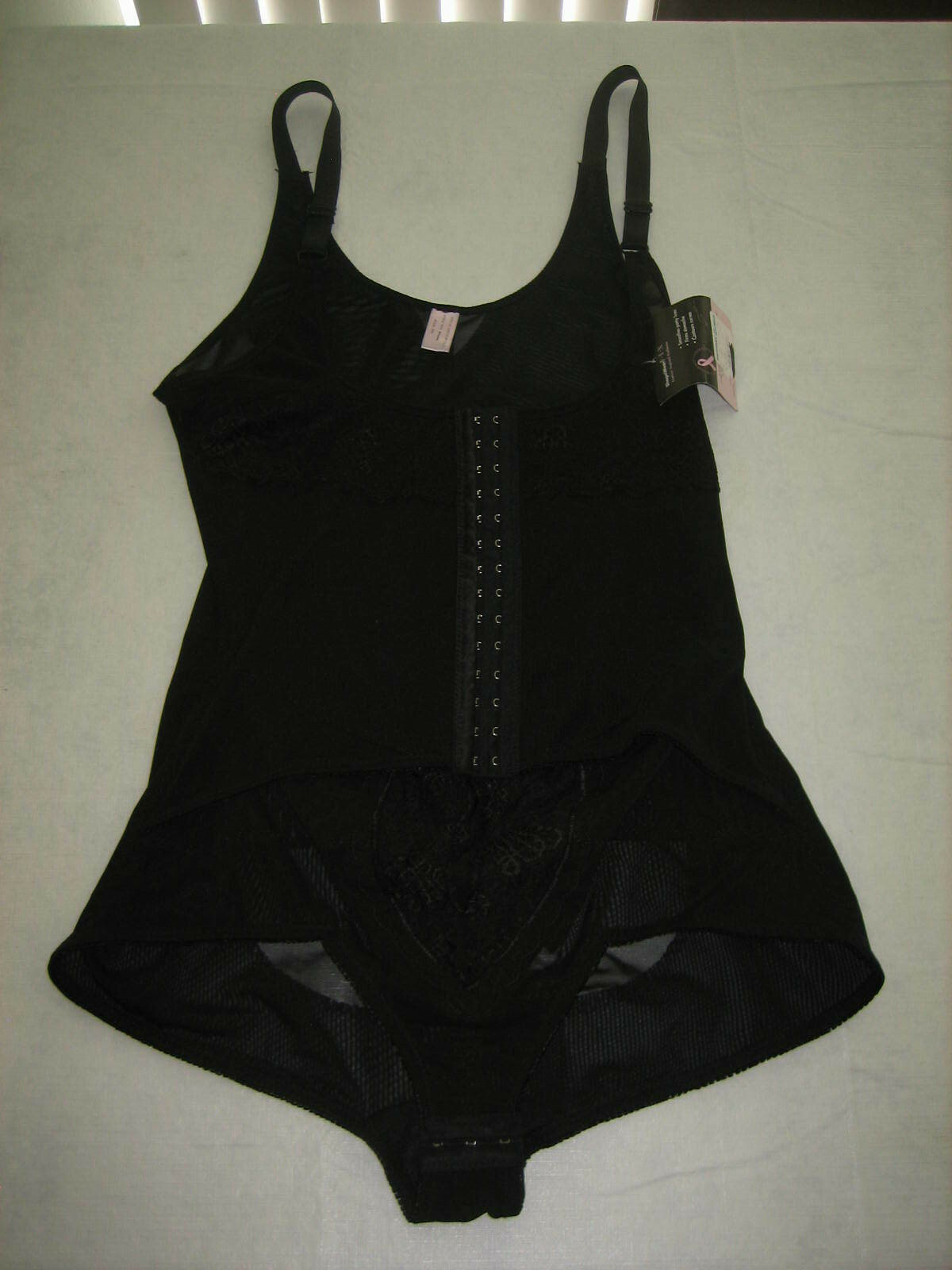 NEW WUNDERWEAR Black All In One Full Body Compression – Style MS 006 – Size 3X