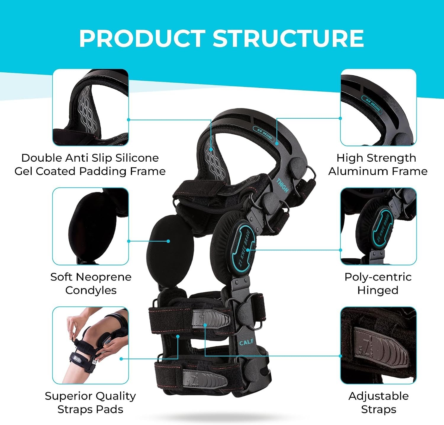Z1 Hinged Knee Brace – Pain Relief & Osteoarthritis Support