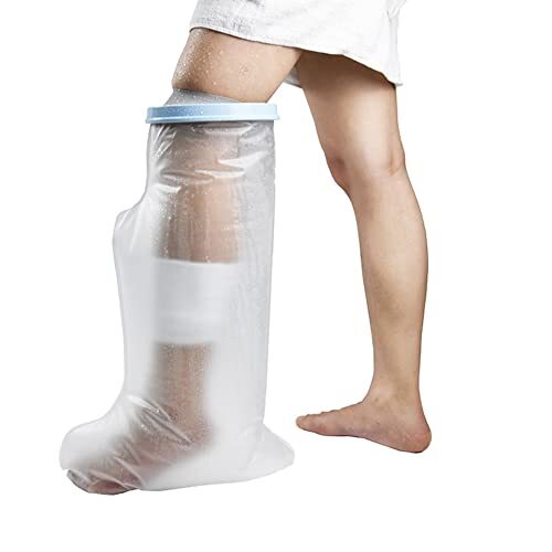 Waterproof Leg Cast Cover for Shower, Adult Half Leg Cast Shower Protector