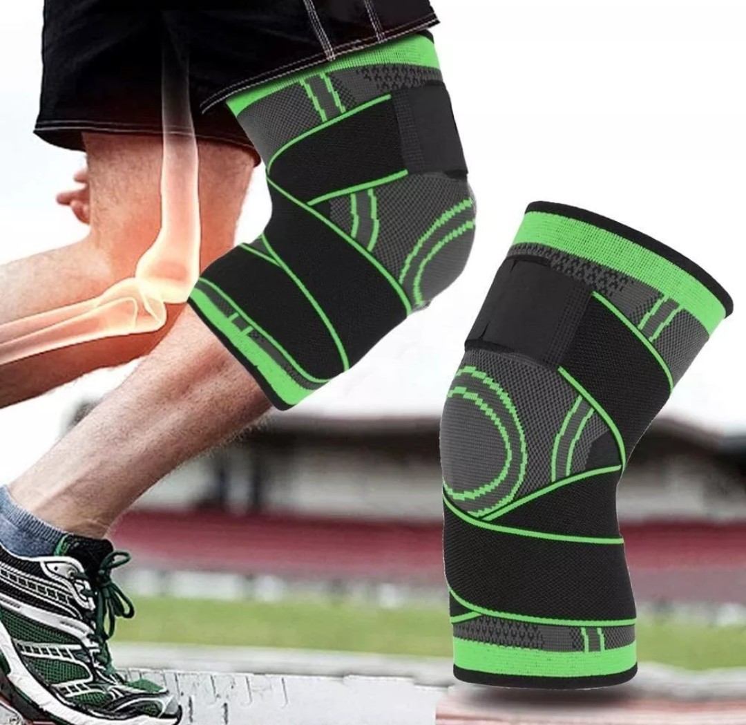 Knee Sleeve Compression Brace Support Sport Joint Pain Arthritis Relief Strap US