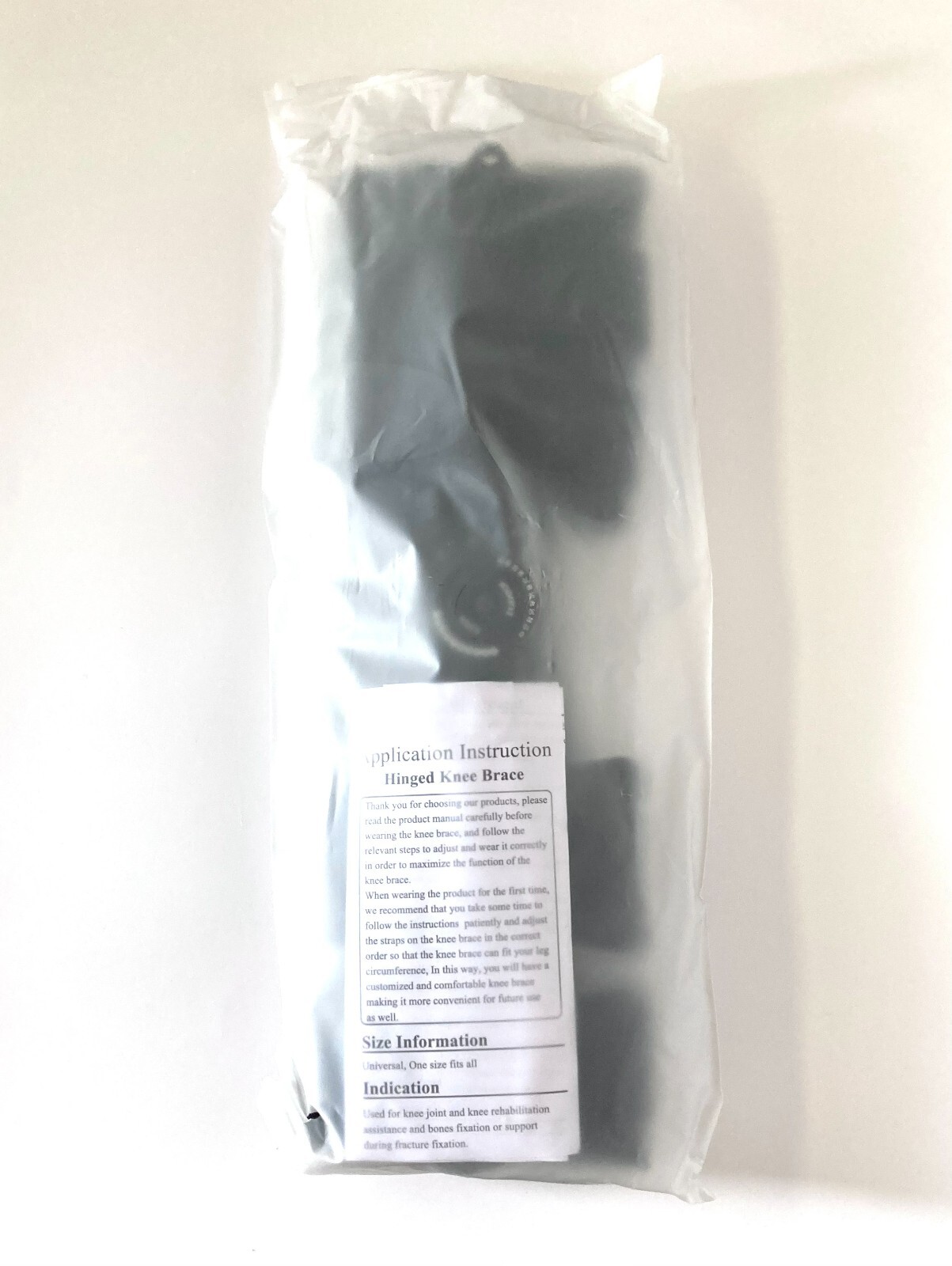 Komzer Hinged Post-Op ROM Knee Brace Universal Left or Right One Size Fits Most!