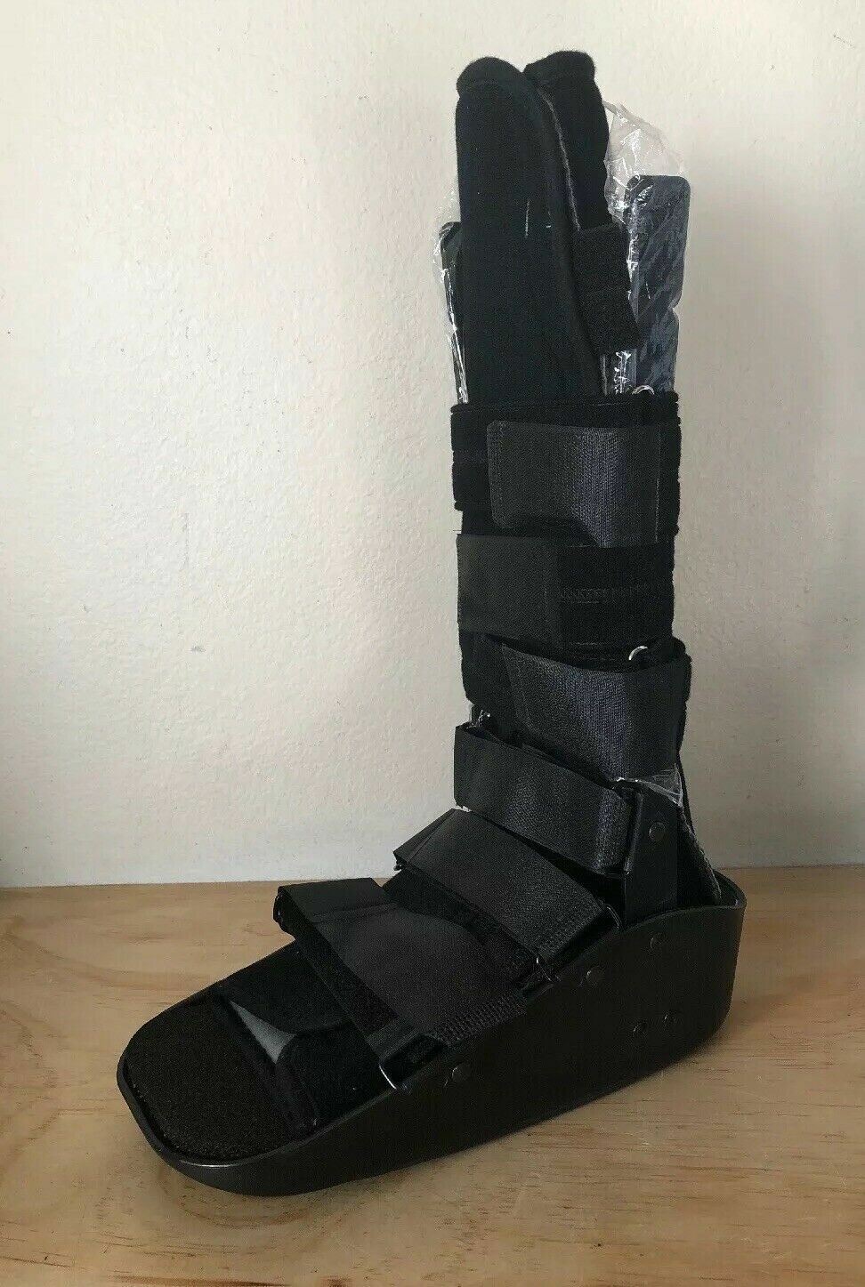 ORTHOPEDIC BOOT BRACE LEG. MAXTRAX. BLACK LARGE