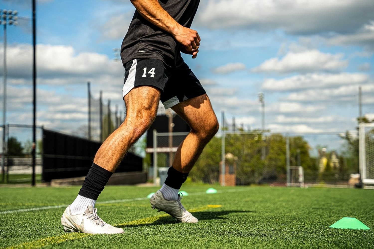 Versatile Knee-High Leg Sleeves with Grip Sock Compatibility – Hand Washable