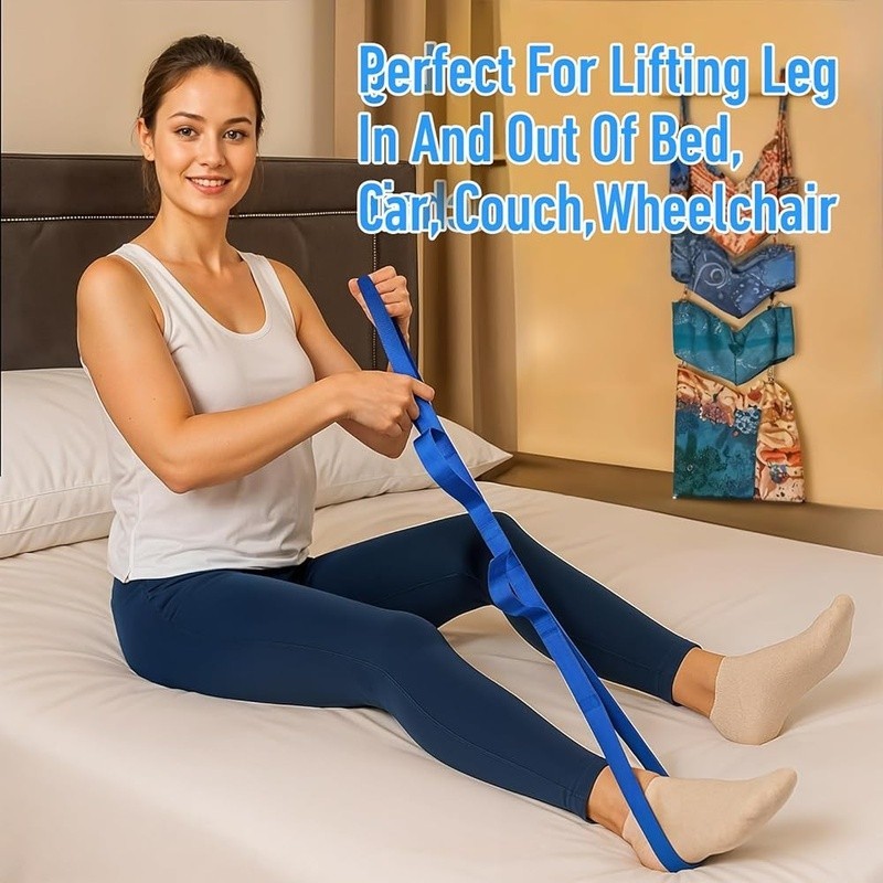 Premium Leg Lifter Strap Hip Knee Surgery Recovery Mobility Aid Device New
