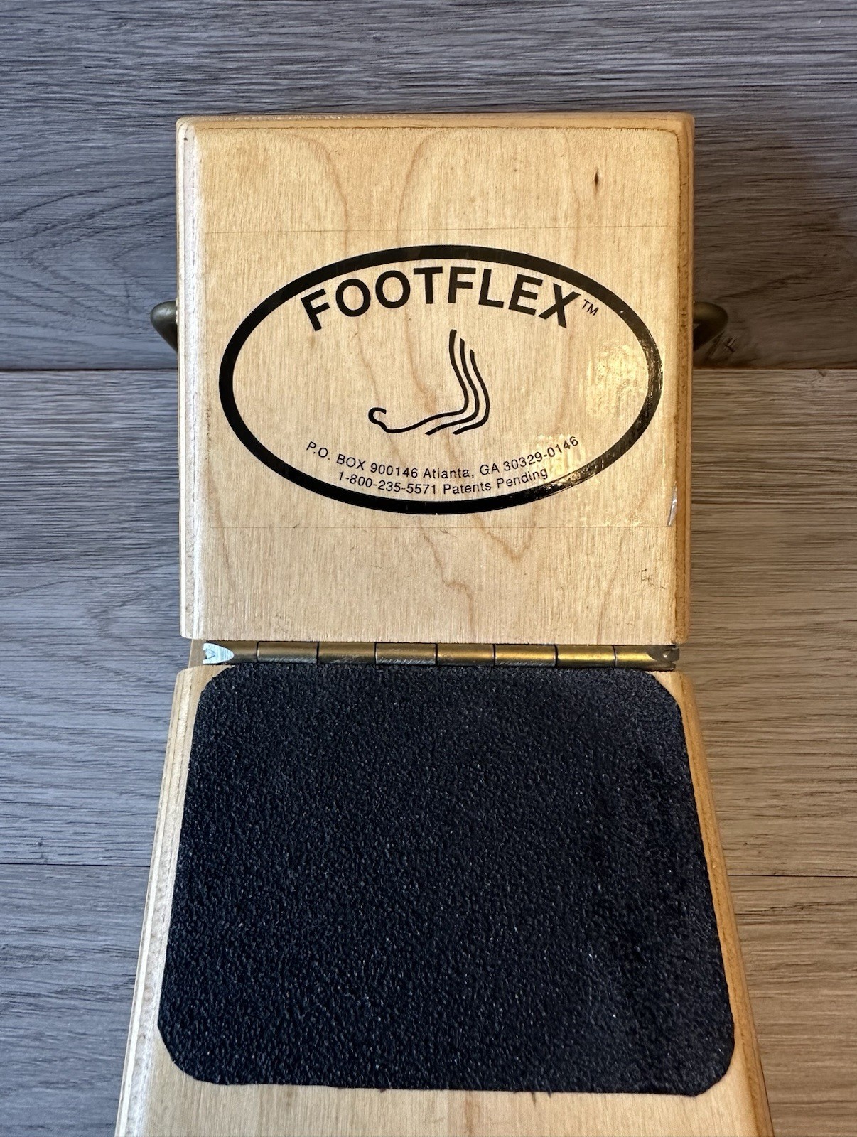 VTG Footflex Wooden Foot Calf Stretcher Plantar Fasciitis Therapy Tool 1990s