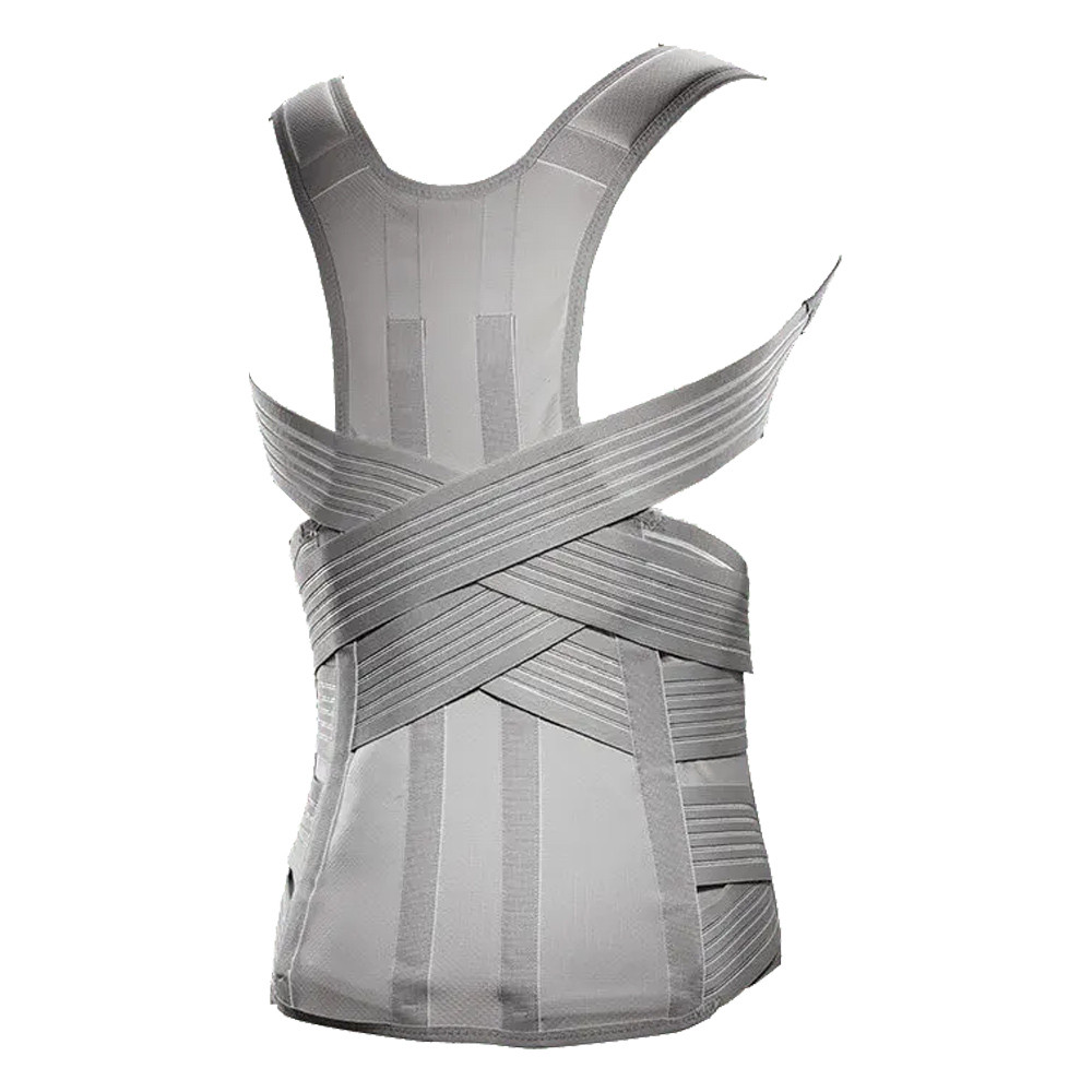 Tenortho Headband Corset Lumbar Back Support Agilomb TO1105 Grey