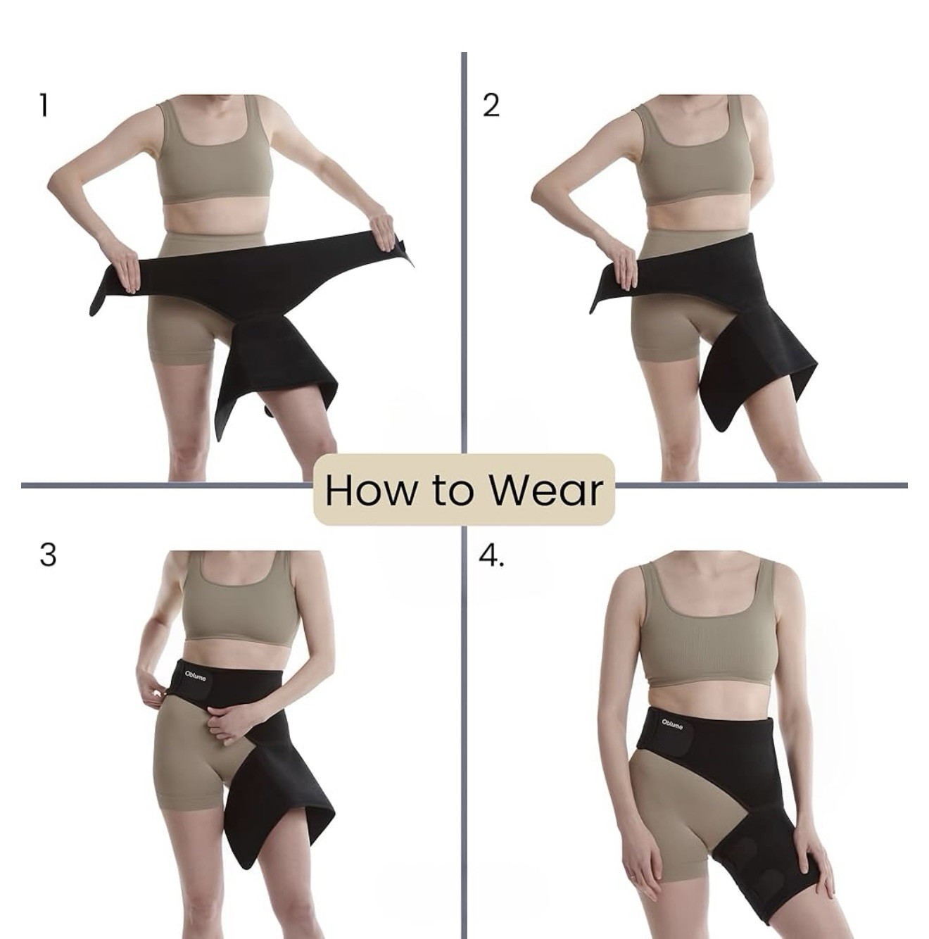 Hip Brace for Sciatica Pain Relief Devices, Belt Flexor Compression