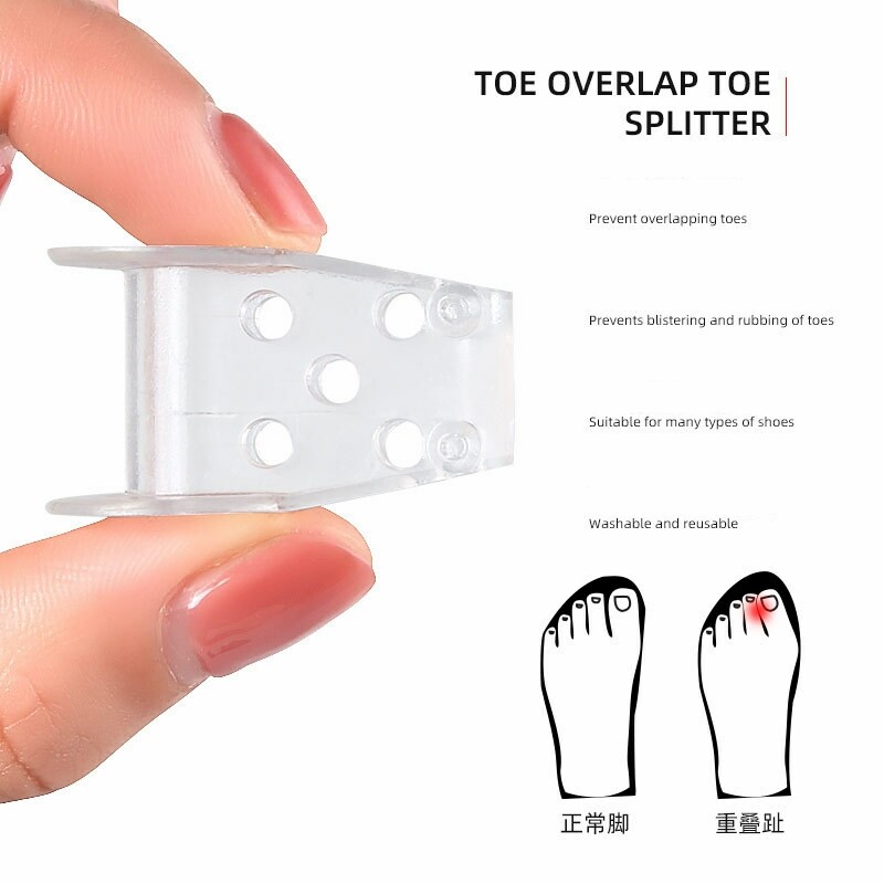 Toe Splitter Thumb Valgus Corrector Big Foot Bone Orthosis Clip Toe Pad Toe O Bw